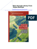 Rethinking Place Through Literary Form Rupsa Banerjee All Chapter