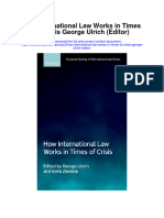 Download How International Law Works In Times Of Crisis George Ulrich Editor full chapter