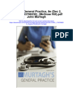 Murtagh General Practice 8E Dec 2 2021 - 1743768230 - Mcgraw Hill John Murtagh Full Chapter