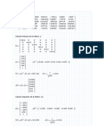 Calculo de Fi y Alfa