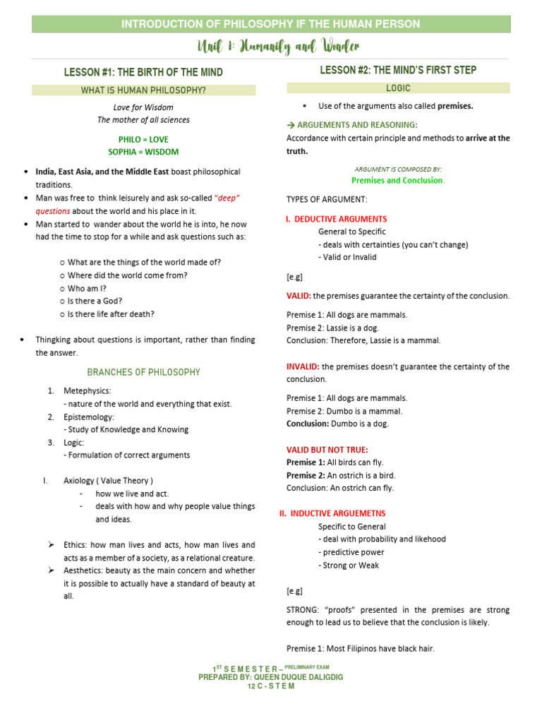 Philo Reviewer Merged Pdf Gender Gender Studies