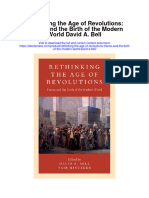 Rethinking The Age of Revolutions France and The Birth of The Modern World David A Bell All Chapter