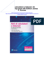 Download Reti Di Calcolatori E Internet Un Approccio Top Down 8Th Edition James F Kurose all chapter