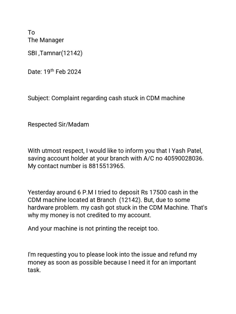 cash-deposit-machine-complaint-letter-format-rupimavi-1-pdf