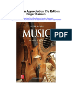 Music An Appreciation 13E Edition Roger Kamien Full Chapter