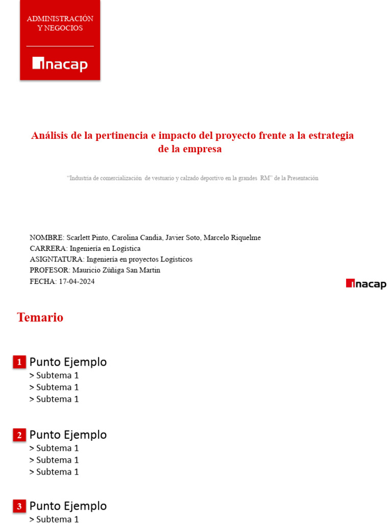 Adidas Formato Inacap | PDF | Economias | Business
