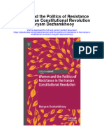 Women and The Politics of Resistance in The Iranian Constitutional Revolution Maryam Dezhamkhooy All Chapter