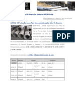 Tubo de Acero de Aleación ASTM A199