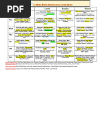 IIT Kanpur Mess Weekly Menu | PDF