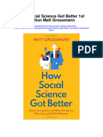 Download How Social Science Got Better 1St Edition Matt Grossmann full chapter