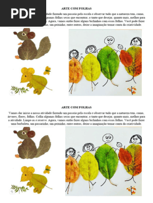 Arte Com Folhas Secas Arte Em Folhas Secas – Lorenzo Durán