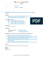 Syllabus Transfert Thermique 1