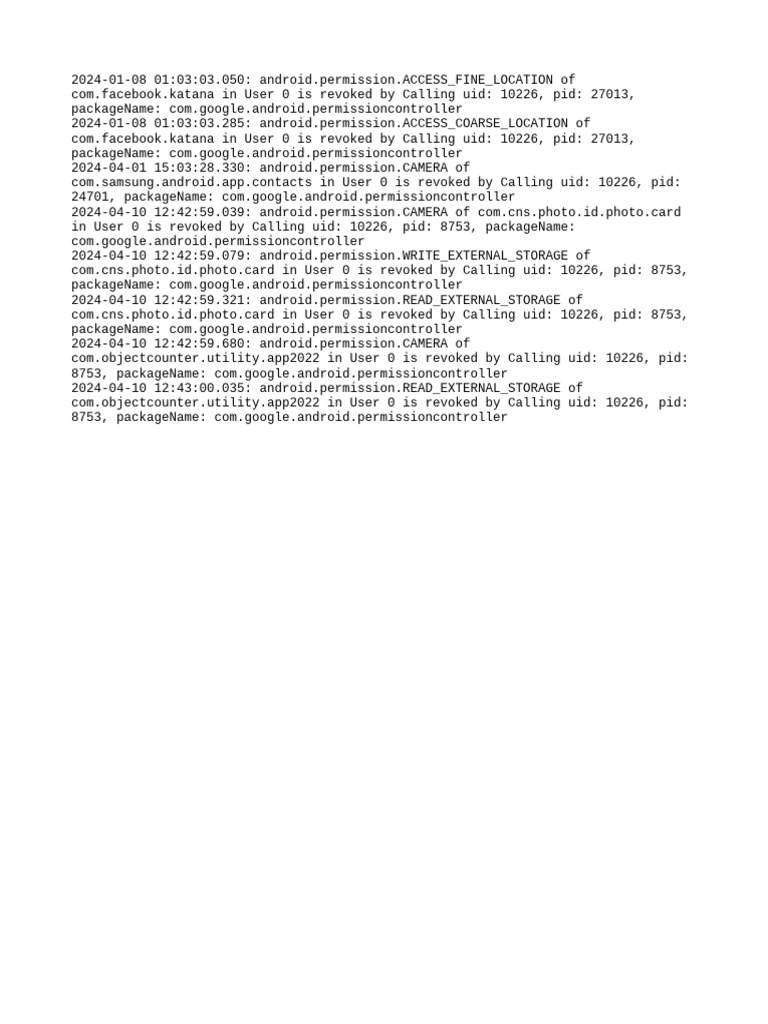 Perm Debug Info | PDF | Finance & Money Management | Computers