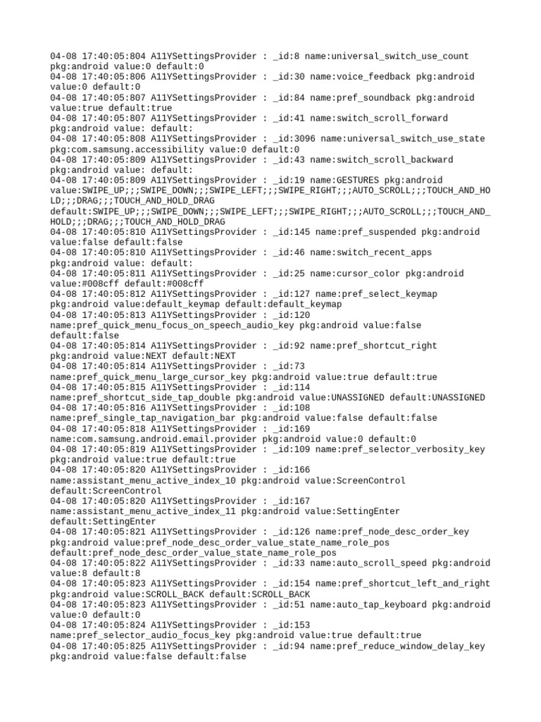 Android Accessibility Settings | PDF | Free Mobile Software | Cloud Clients