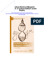 The Medical World of Margaret Cavendish A Critical Edition Justin Begley Full Chapter