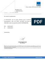 GU T001-00001683 GRASA NCH PREMALUBE FG 2 - Carta Garantía