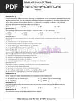 IIITH UGEE 2025 Question Paper | PDF | Acid | Ph