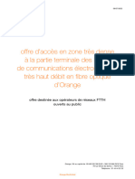 Offre D'accès FTTH ZTD 08 Juillet 2022