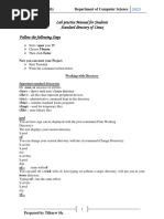 Linux Lab Practice Manual