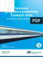 Smluvni Prepravni Podminky Ceskych Drah Pro Verejnou Drazni Osobni Dopravu - Sppo - Zmena C 3 Plati Od 10 12 2023