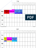 Horarios Por Sección Ande