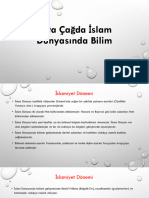 Orta Çağda İslam Dünyasında Bilim