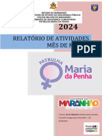 Relatório de Atividades Da Pmp - Março 2024