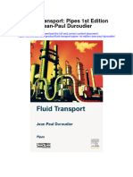 Download Fluid Transport Pipes 1St Edition Jean Paul Duroudier full chapter