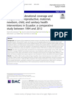 National and Subnational Coverage and Inequalities