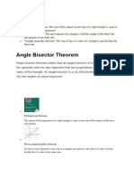 Triangle Theorem