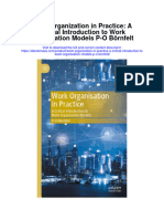 Download Work Organization In Practice A Critical Introduction To Work Organisation Models P O Bornfelt all chapter