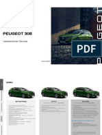 Peugeot 308: Características Técnicas