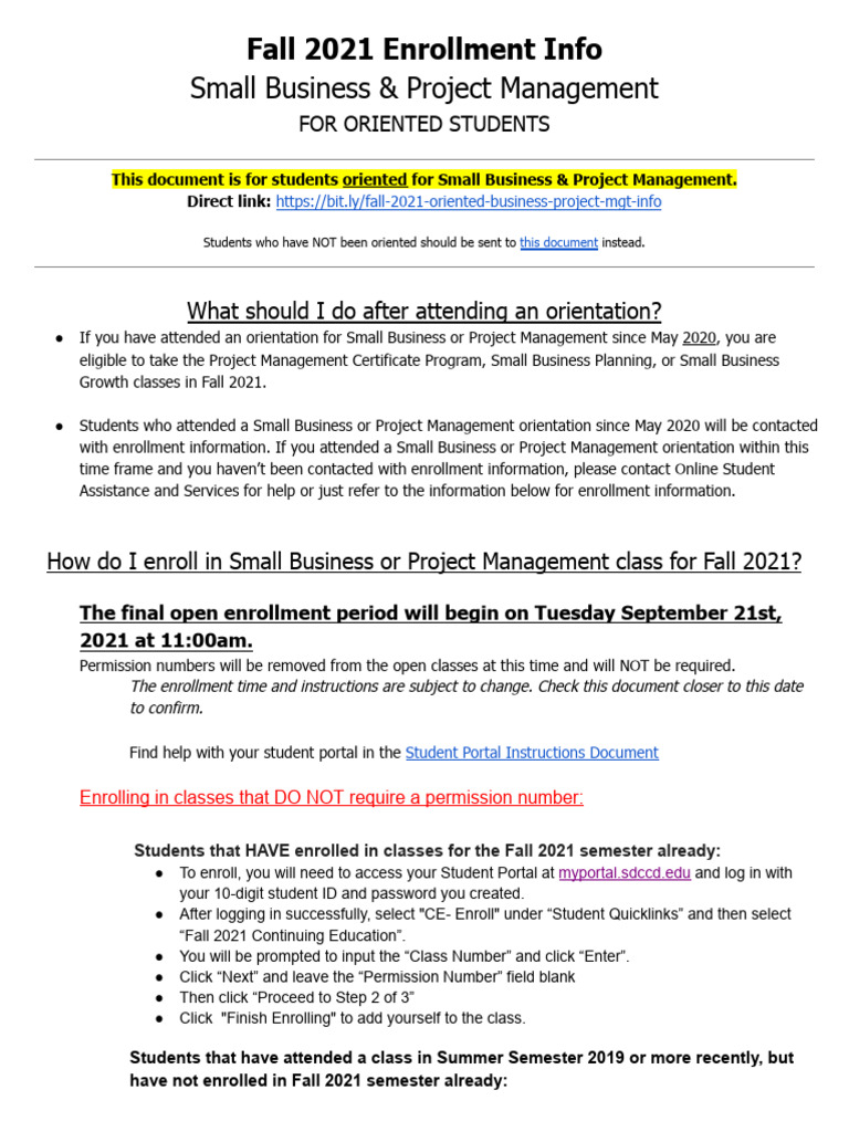 Fall 2021 Small Business Enrollment Guide | PDF | Computing