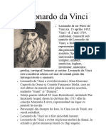 Leonardo Da Vinci Informatie