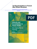 Diversity and Decolonization in French Studies Siham Bouamer Full Chapter