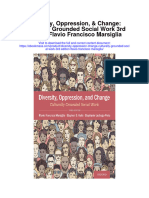 Diversity Oppression Change Culturally Grounded Social Work 3Rd Edition Flavio Francisco Marsiglia Full Chapter