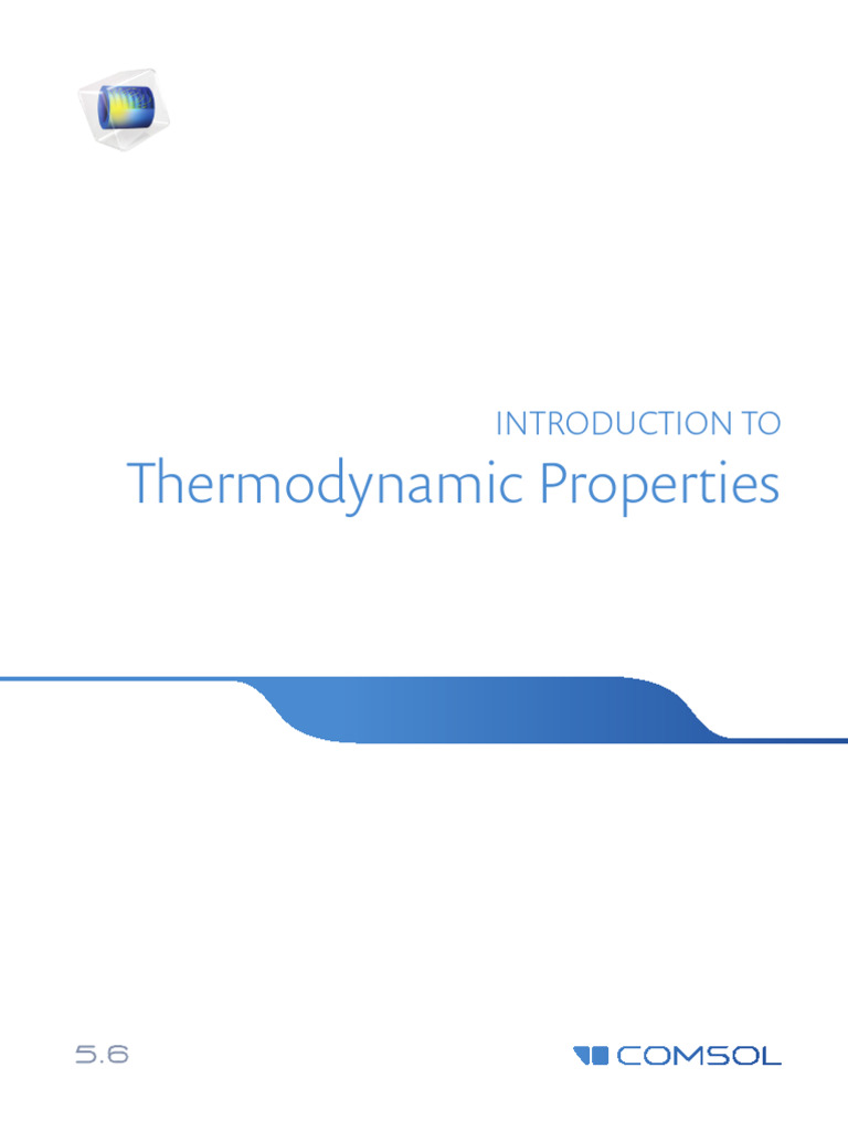 Introduction to Thermodynamic Properties PDF Coolant Heat