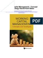 Working Capital Management Concept and Strategy Harold Kent Baker All Chapter