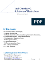 Physical Chemistry 2 - Chapter 7