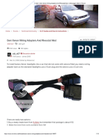 Mk4 Golf - Oem Xenon Wiring Adapters and Rheostat Mod - Volkswagen Mark IV Forum