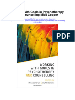 Download Working With Goals In Psychotherapy And Counselling Mick Cooper all chapter