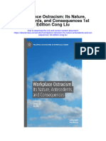 Download Workplace Ostracism Its Nature Antecedents And Consequences 1St Edition Cong Liu all chapter