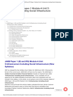 5. IE and IFS Module-A Unit 5_ Infrastructure Including Social Infrastructure