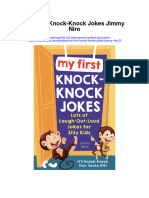 My First Knock Knock Jokes Jimmy Niro 2 Full Chapter