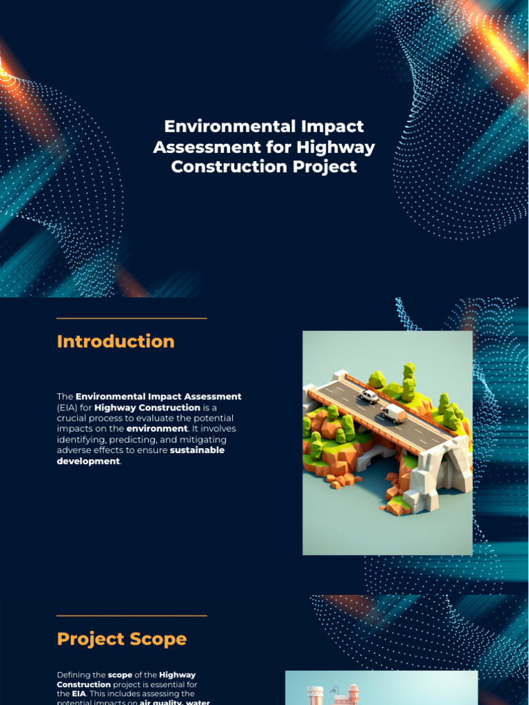 Wepik Environmental Impact Assessment For Highway Construction Project ...