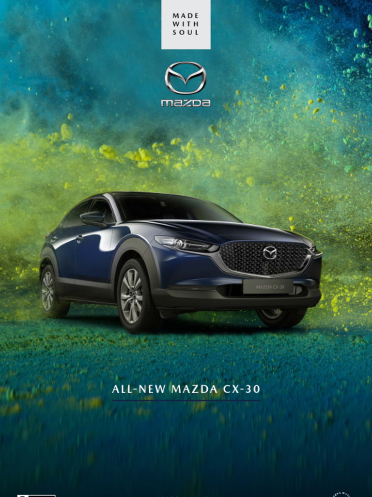 Mazda CX30 Brochure Download Free PDF Land Vehicles Automotive