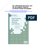 Food Security Affordable Housing and Poverty An Islamic Finance Perspective Ahmet Suayb Gundogdu Full Chapter