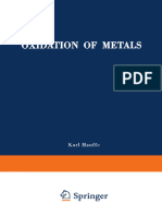 Oxidation of Metals