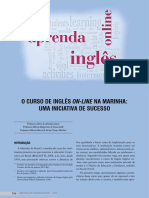 O Curso de Inglês On-Line Na Marinha: Uma Iniciativa de Sucesso