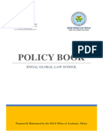 JGLS Policy Book